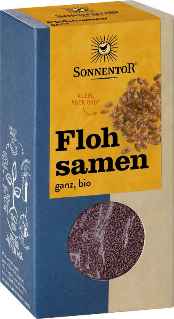 Produktfoto zu Flohsamen 100g Sonnentor