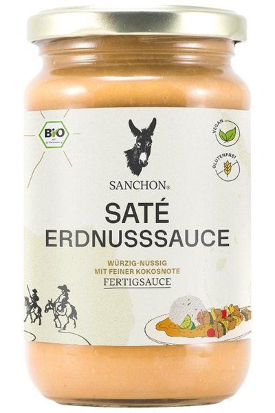 Produktfoto zu Saté Sauce 340g Sanchon