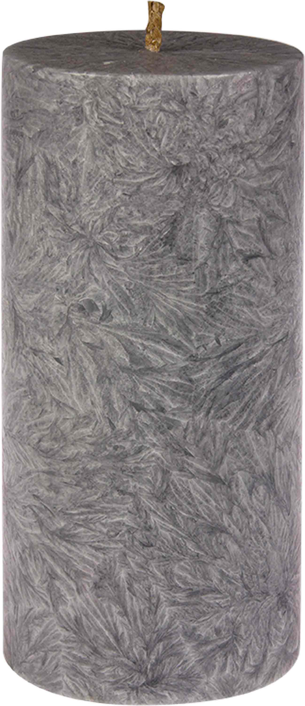 Produktfoto zu Stearin Stumpenkerze grau 64x135cm Kerzenfarm