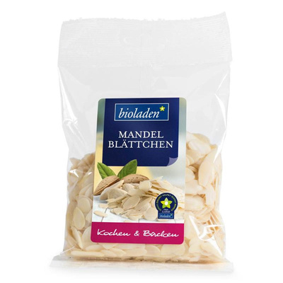 Produktfoto zu Mandelblättchen 100g bioladen
