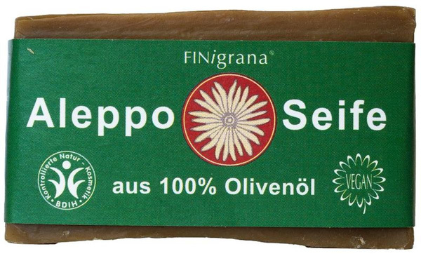 Produktfoto zu Aleppo Seife 100% Olivenöl