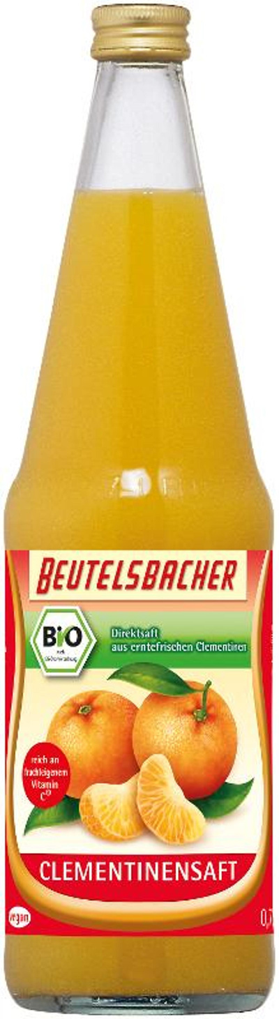 Produktfoto zu Clementinensaft 0,7l Beutelsbacher