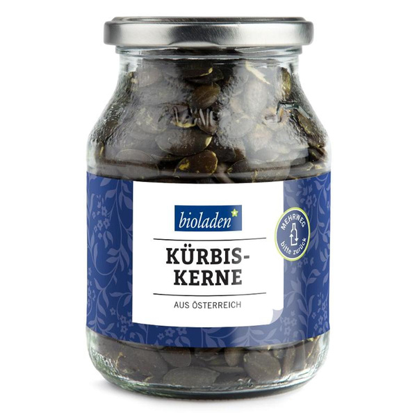 Produktfoto zu Kürbiskerne im Pfandglas 320g bioladen
