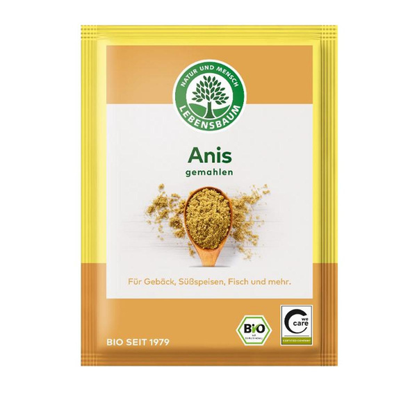 Produktfoto zu VPE Anis gemahlen Tüte 10x10g