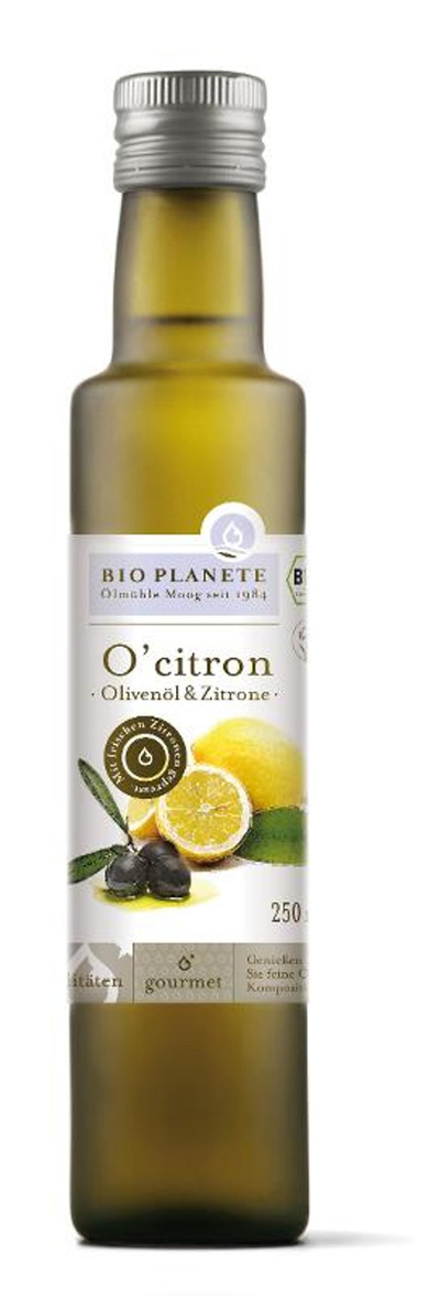 Produktfoto zu Olivenöl o´citron 0,25 l Bio Planete