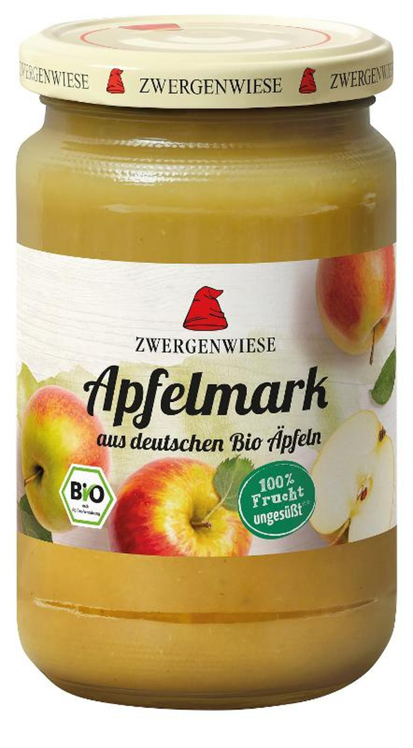 Produktfoto zu Apfelmark 360g Zwergenwiese