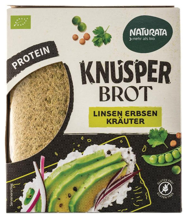 Produktfoto zu Knusperbrot Kräuter 100g Naturata