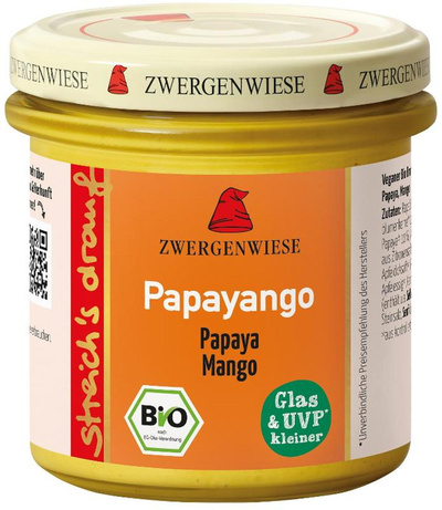 Produktfoto zu Brotaufstrich streich's drauf "Papayango" 135g  Zwergenwiese