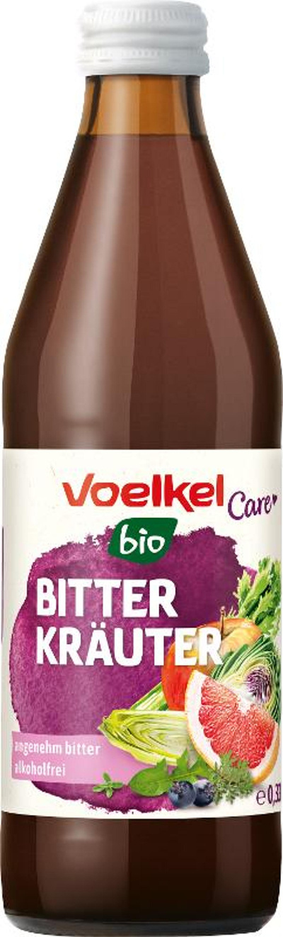 Produktfoto zu Bitter Kräuter Care 0,33l Voelkel