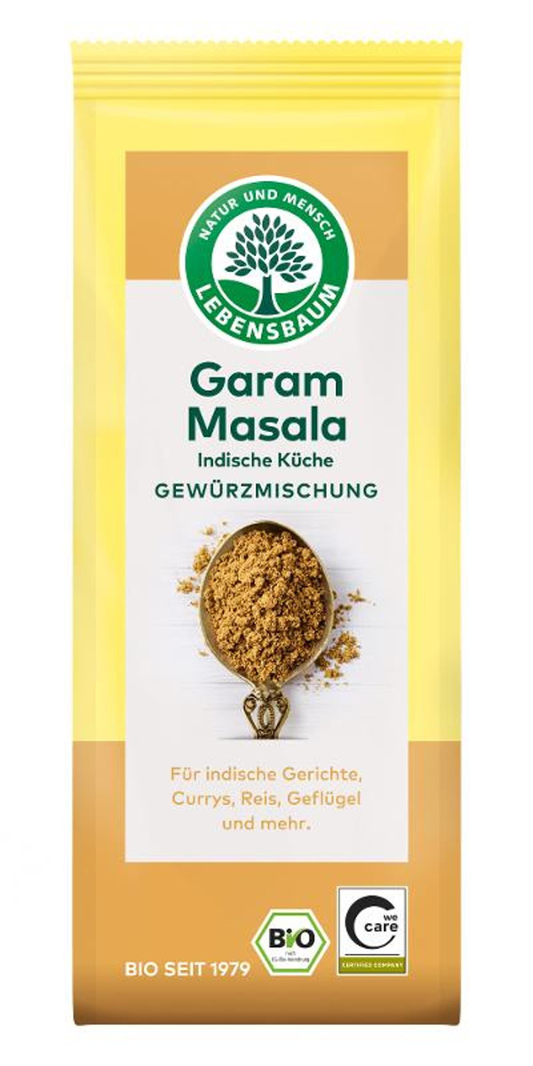Produktfoto zu Garam Masala 40g Lebensbaum