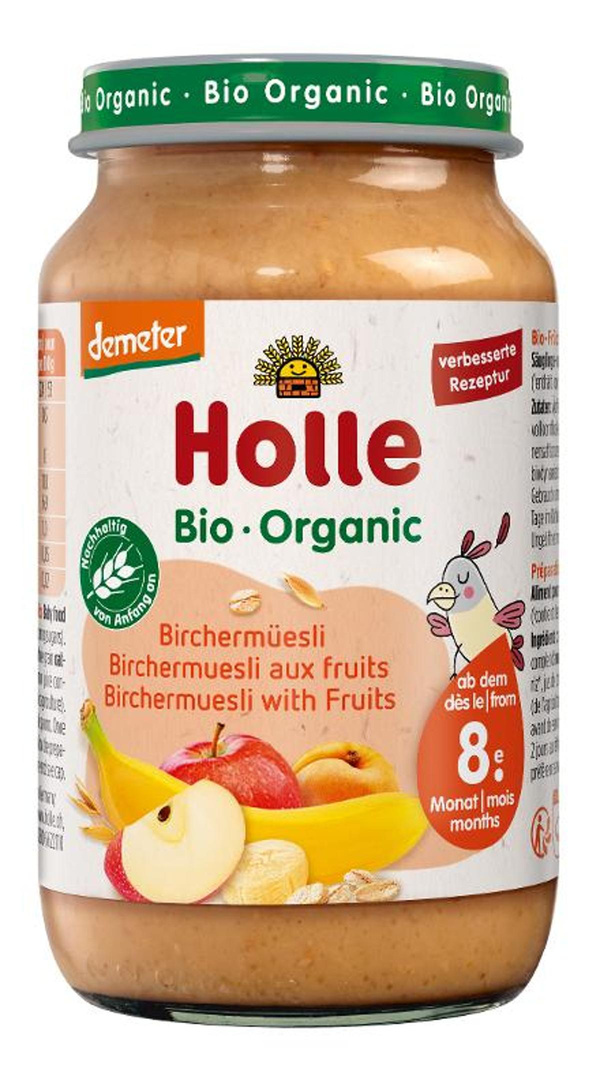 Produktfoto zu VPE Babykost Birchermüsli mit Früchten 6x220g Holle