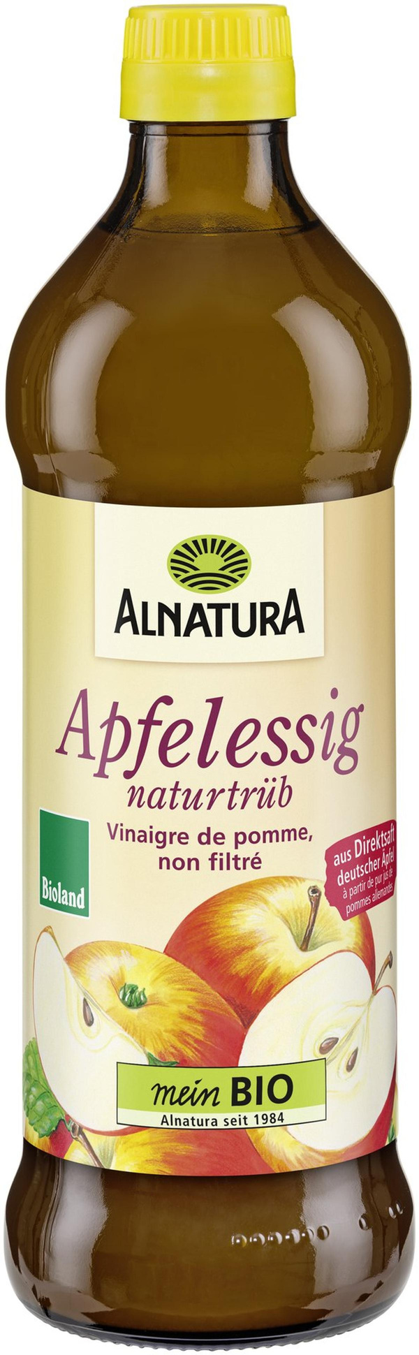 Produktfoto zu Apfelessig 500ml Alnatura