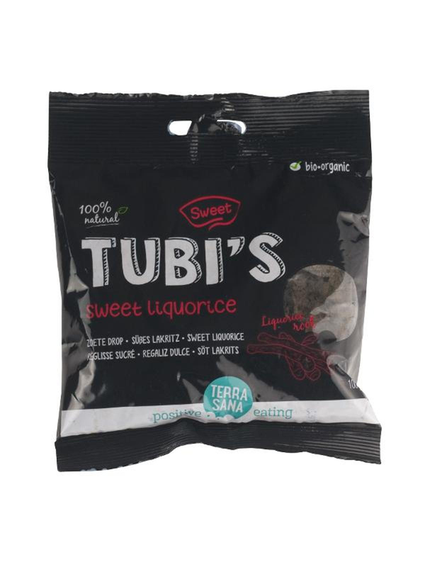 Produktfoto zu Süße Lakritz Tubis 100g Terra Sana