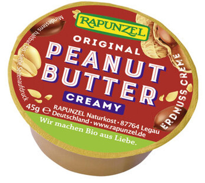 Produktfoto zu Peanutbutter creamy 45g Rapunzel