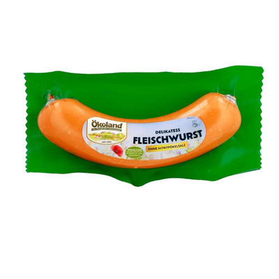 Produktfoto zu Delikatess-Fleischwurst am Stück 180g Ökoland