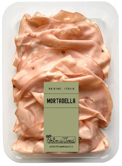 Produktfoto zu Mortadella Bologna IGP 100g PrimaVera Pedrazzoli