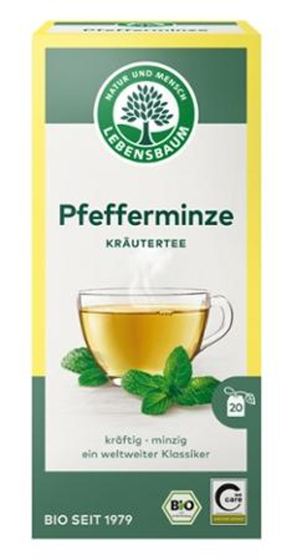 Produktfoto zu VPE Kräutertee Pfefferminz 8x 20x1,5g Lebensbaum