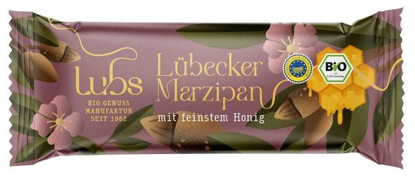 Produktfoto zu Lübecker Honigmarzipan 100g Lubs