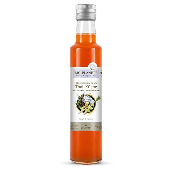 Produktfoto zu Ölkomposition für die Thai Küche 250 ml Bio Planete