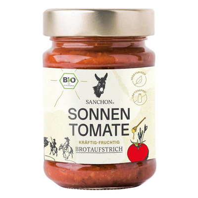 Produktfoto zu VPE Brotaufstrich Sonnentomate 6x190g Sanchon