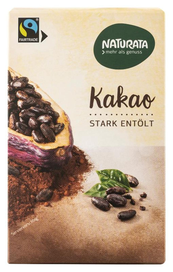 Produktfoto zu Kakao stark entölt 125g Naturata