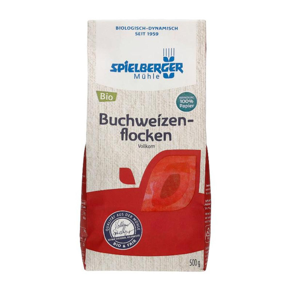 Produktfoto zu Buchweizenflocken 500g Spielberger