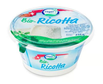 Produktfoto zu Ricotta 45% 250g Züger