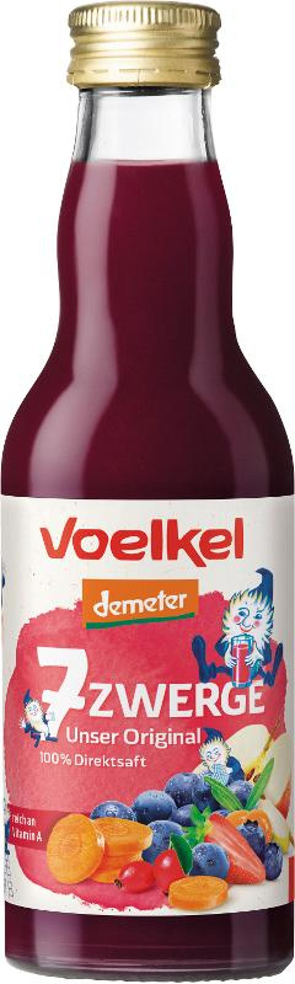 Produktfoto zu 7 Zwerge Kindersaft 0,2 l Voelkel