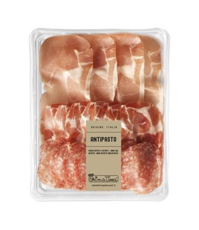 Produktfoto zu Antipasto Salami, Crudo & Lonzino 90g PrimaVera