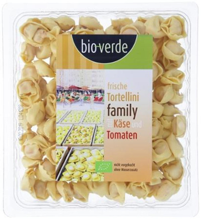 Produktfoto zu Tortellini Family Pack Käse und Tomaten 400g bio-verde