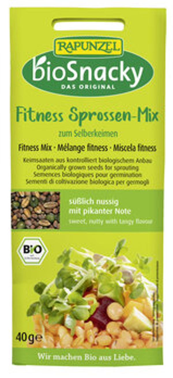Produktfoto zu Keimsaat Fitness Mischung 40g bioSnacky Rapunzel