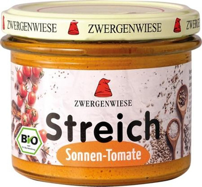 Produktfoto zu Streich Sonnen Tomate 180g Zwergenwiese