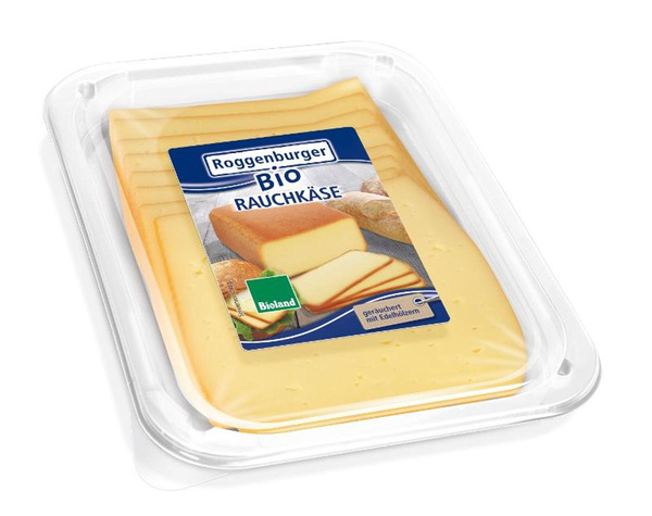 Produktfoto zu Rauchkäse in Scheiben 125g Roggenburger