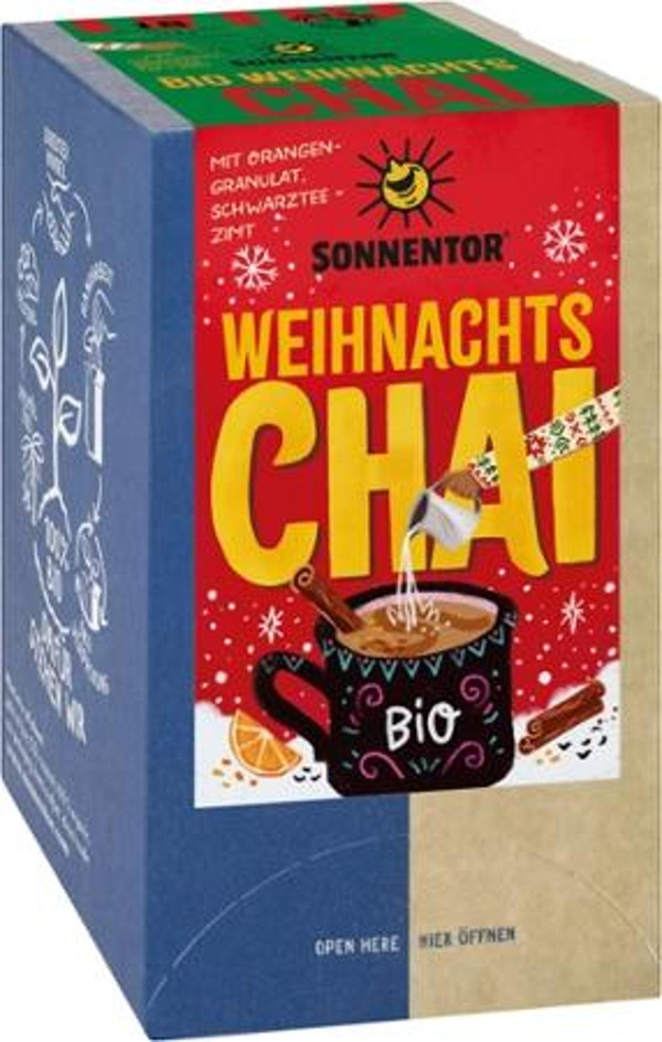 Produktfoto zu Weihnachts Chai 32,4g Sonnentor