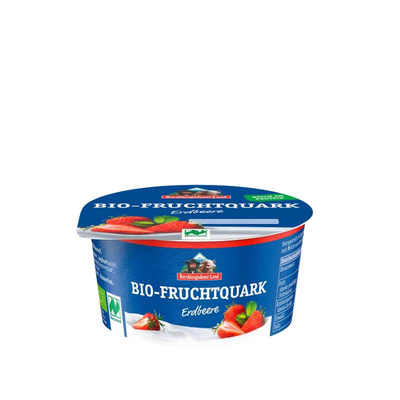 Produktfoto zu VPE Fruchtquark Erdbeere 8x150g Berchtesgadener Land