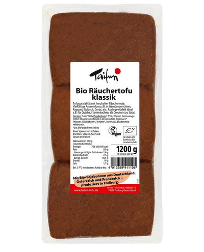 Produktfoto zu Räuchertofu 1200g Taifun