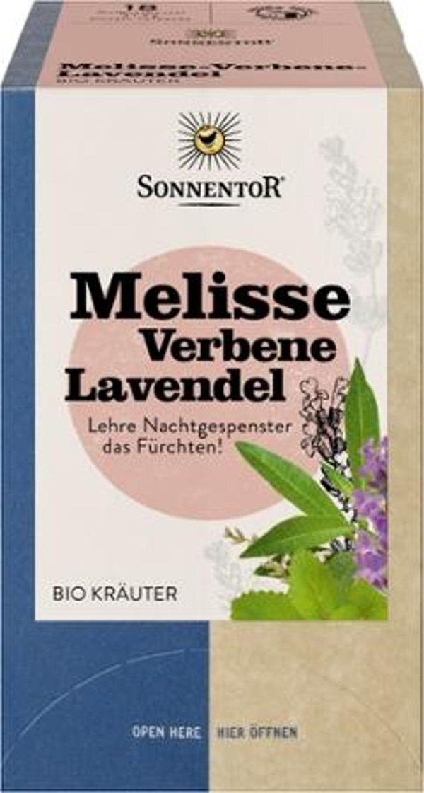 Produktfoto zu Melisse Verbene Lavendel 18 TB Sonnentor