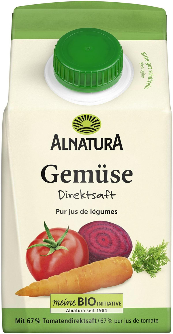 Produktfoto zu Gemüsesaft 0,5l Alnatura