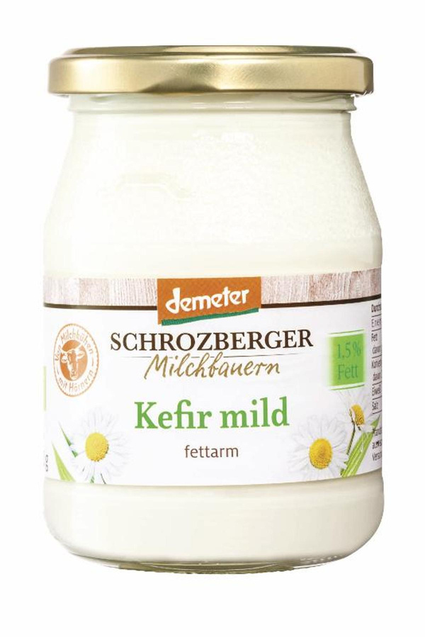 Produktfoto zu VPE Kefir mild 1,5% 6x250g Schrozberger Milchbauern