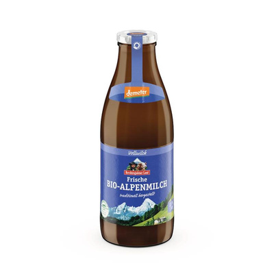 Produktfoto zu VPE Alpenmilch 3,8% 6x1 l Berchtesgadener Land