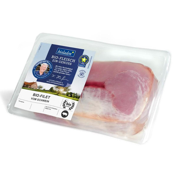 Produktfoto zu Filet vom Schwein ca. 500g bioladen