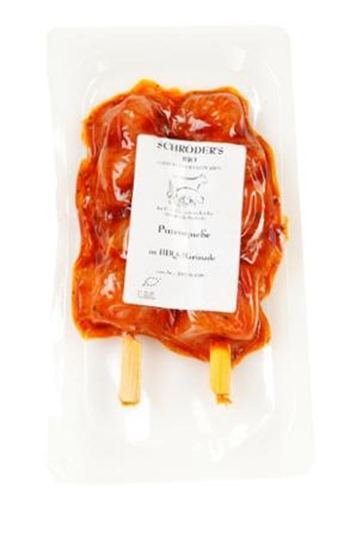 Produktfoto zu Putenspieße BBQ 160g Schröder's