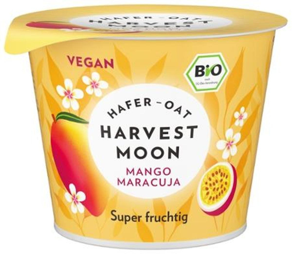 Produktfoto zu Hafer Joghurt Mango Maracuja 275g Harvest Moon