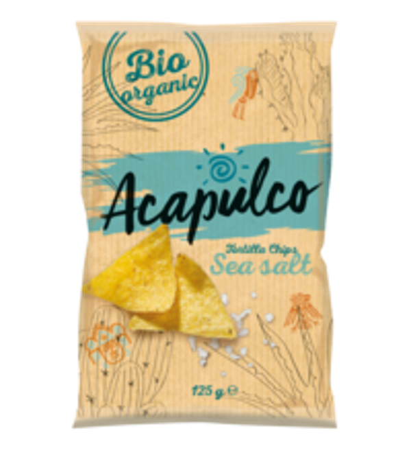 Produktfoto zu Tortilla Chips natur 125g Acapulco