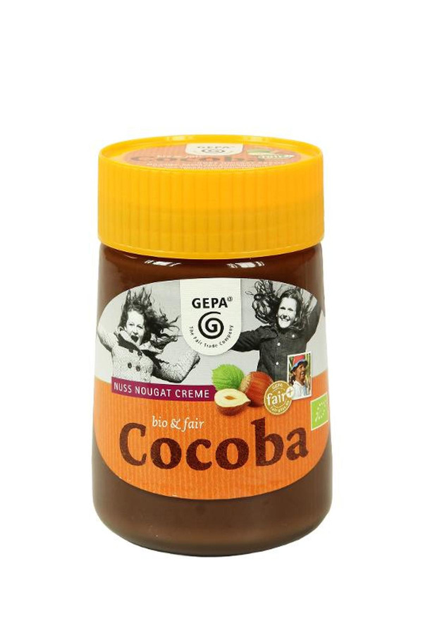 Produktfoto zu Cocoba Nuss Nougat Creme 400g GEPA