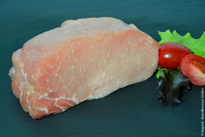 Produktfoto zu Schweinelummer Schweinelachse am Stück  Fleischerei Schäfers