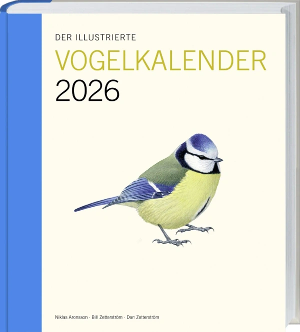 Produktfoto zu Der illustrierte Vogelkalender 2026