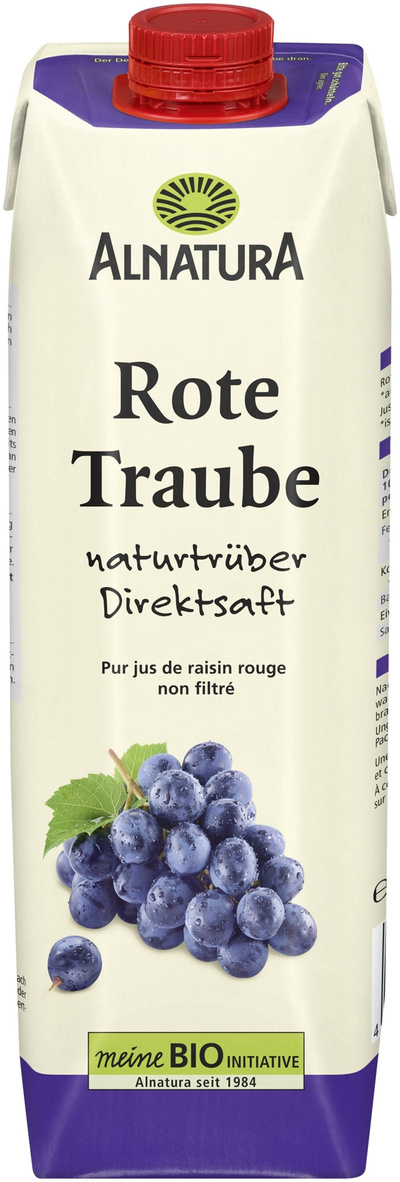 Produktfoto zu Traubenaft naturtrüb 1 l Alnatura