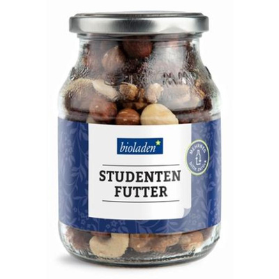 Produktfoto zu Studentenfutter im Pfandglas 290g bioladen