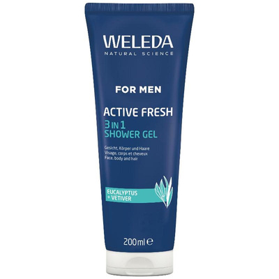 Produktfoto zu Men Aktiv Duschgel 200 ml  Weleda